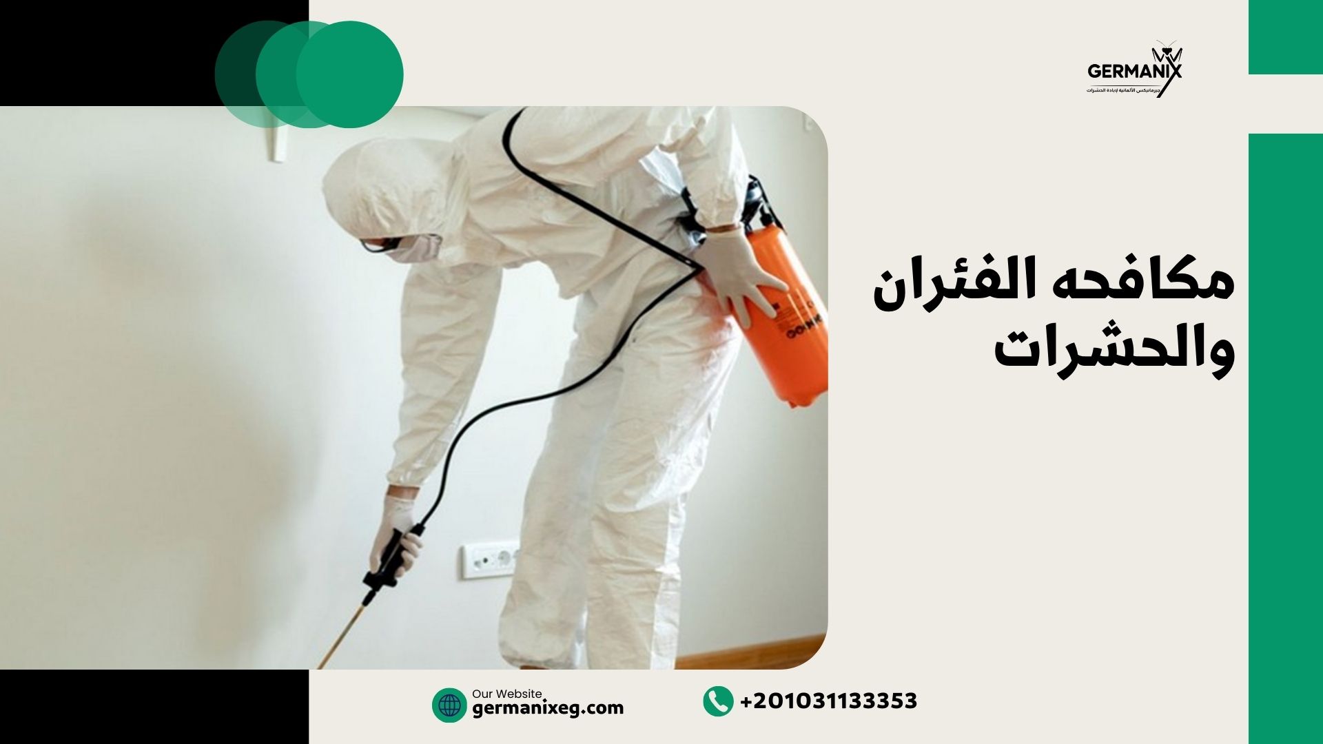 مكافحة الفئران والحشرات